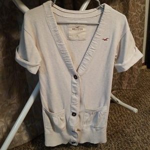 Hollister Short Sleeve Cardigan